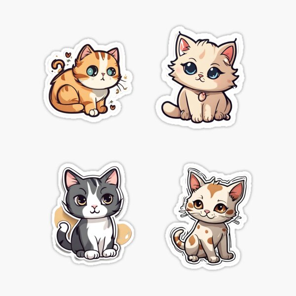 Cat Stickers Cute