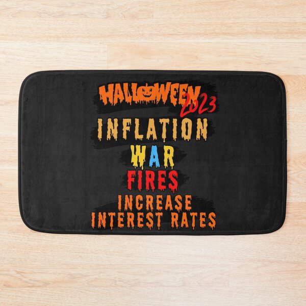 Item preview, Halloween 2023 Inflation War Fires Increase interest rates designed and sold by FreeMind-Design.
