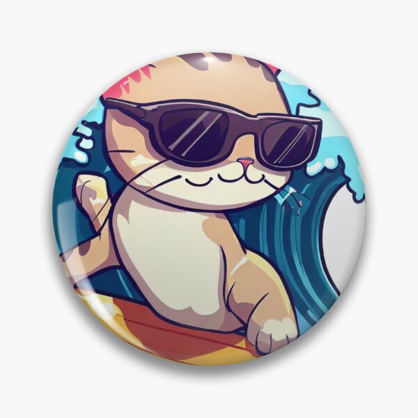 Item preview, SURFING CAT designed and sold by CATIFYPLUS.