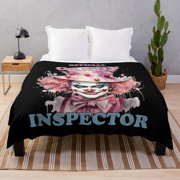 Item preview, Official Candy Inspector, Watercolor Clown designed and sold by Sunmoonlove.