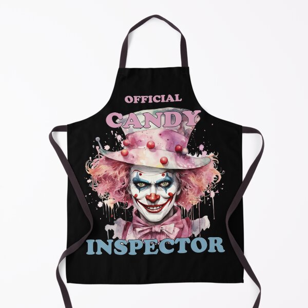 Item preview, Official Candy Inspector, Watercolor Clown designed and sold by Sunmoonlove.