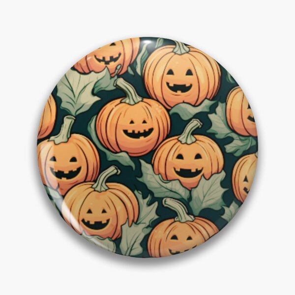 Item preview, Retro Pumpkin Pattern  designed and sold by TEEJAMBOREE.