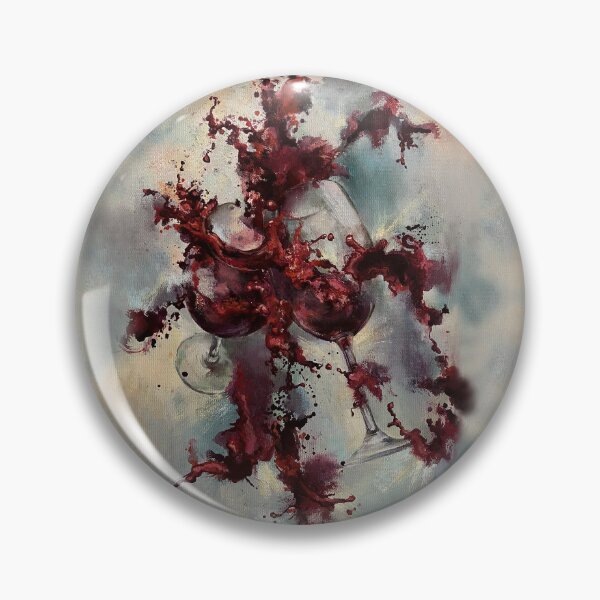 Item preview, Wine tasting original painting oil on canvas designed and sold by LidaYatsukevich.