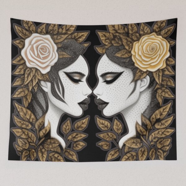 Item preview, Split screen portrait  designed and sold by Roxburylane.