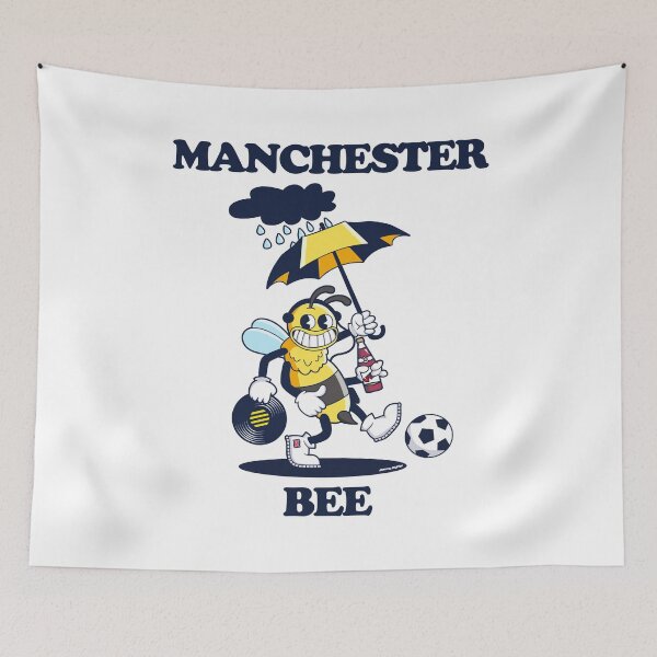 Item preview, Manchester Bee (1930s rubberhose cartoon character style) designed and sold by jimmy-digital.