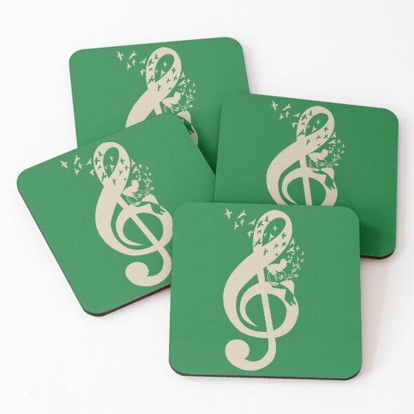 Item preview, Treble Clef -  Music guitar - Vintage designed and sold by barmalisiRTB.