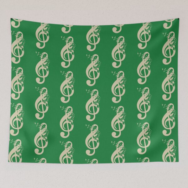 Item preview, Treble Clef -  Music guitar - Vintage designed and sold by barmalisiRTB.