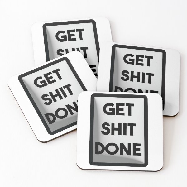 Item preview, Get shit done motivational quotes  designed and sold by Safa  Reda.