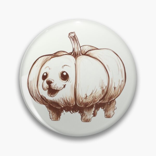 Item preview, Pumpkin Dog designed and sold by DestinyPrint.