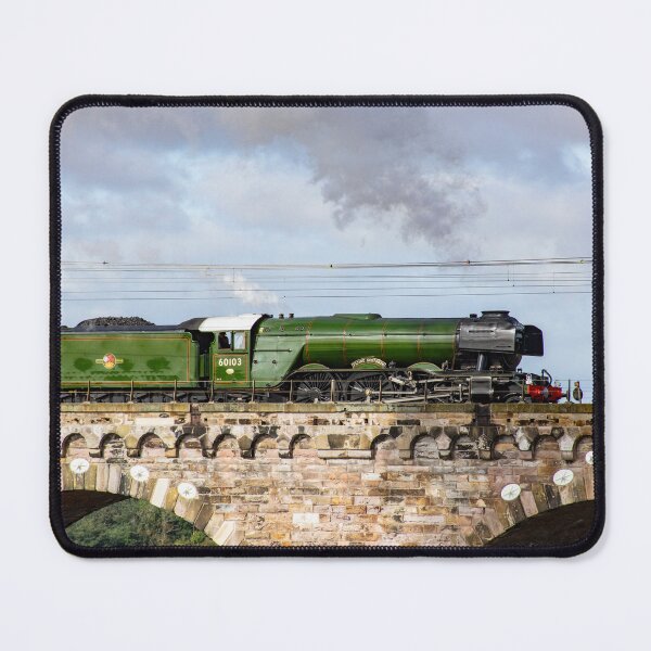 Item preview, Flying scotsman Berwick Royal Border Bridge designed and sold by tynesidephotos.