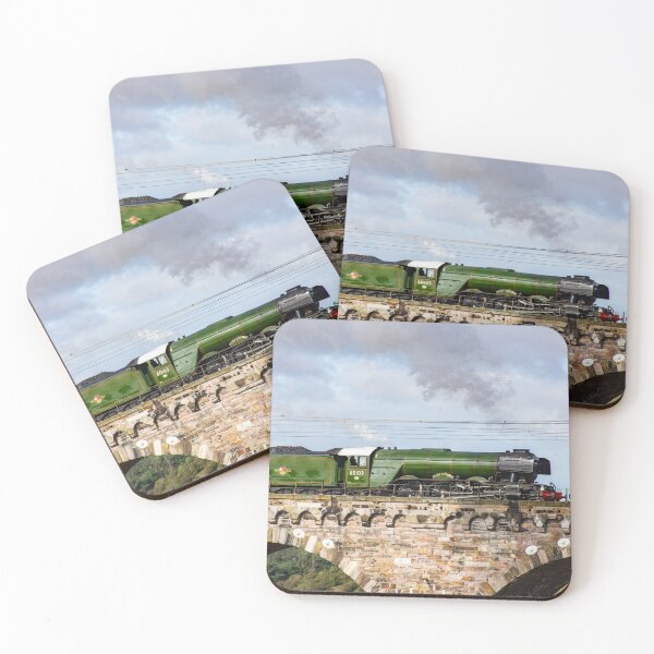 Item preview, Flying scotsman Berwick Royal Border Bridge designed and sold by tynesidephotos.