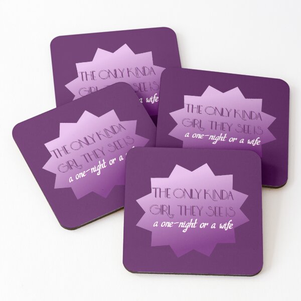 Item preview, only kinda girl they see is a one night or a wife - lavender haze - midnights - Taylor Swift - lyrics designed and sold by sorciere-bleue.