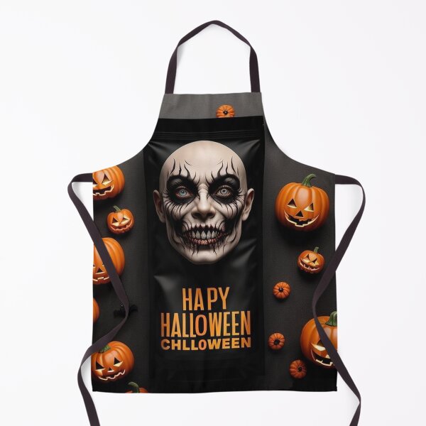 Item preview, Halloween scary face and pumpkins designed and sold by JaroDesign2023.