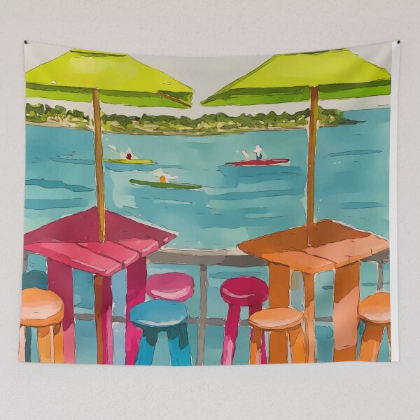 Item preview, Key West Florida Umbrellas - WelshDesigns designed and sold by welshdesigns.