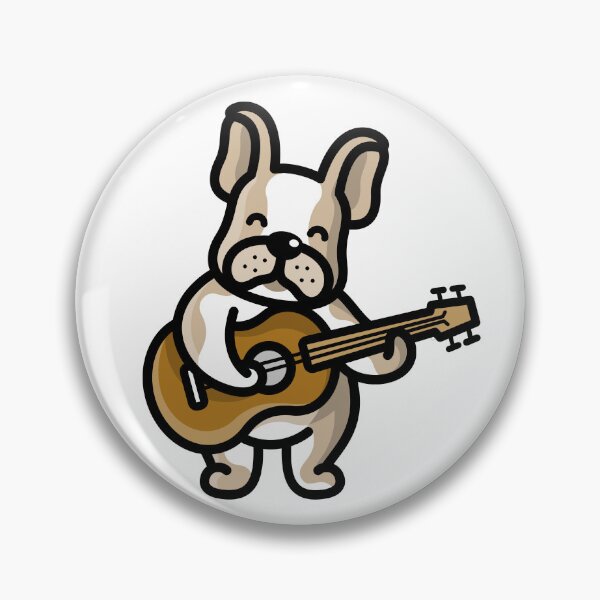 Item preview, Cute Doggo Guitarist designed and sold by B-Sharp-.