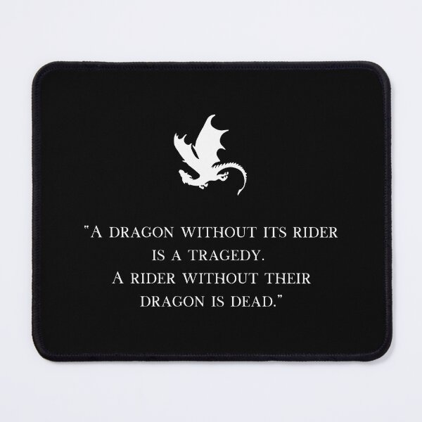 Item preview, Fourth Wing fan quote dragon designed and sold by Penny Stanley (ICONIC FOX GRAPHICS).