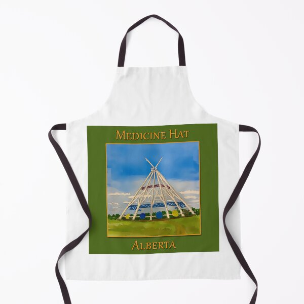 Item preview, SaamisTeePee Landmark in Medicine Hat Alberta Canada - WelshDesigns designed and sold by welshdesigns.