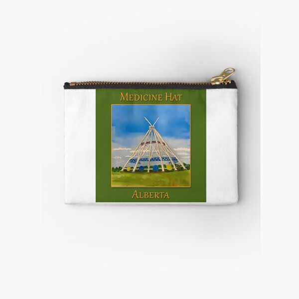 Item preview, SaamisTeePee Landmark in Medicine Hat Alberta Canada - WelshDesigns designed and sold by welshdesigns.