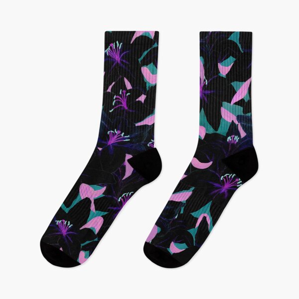 Item preview, Lily Flowers Night designed and sold by MitaDreamDesign.