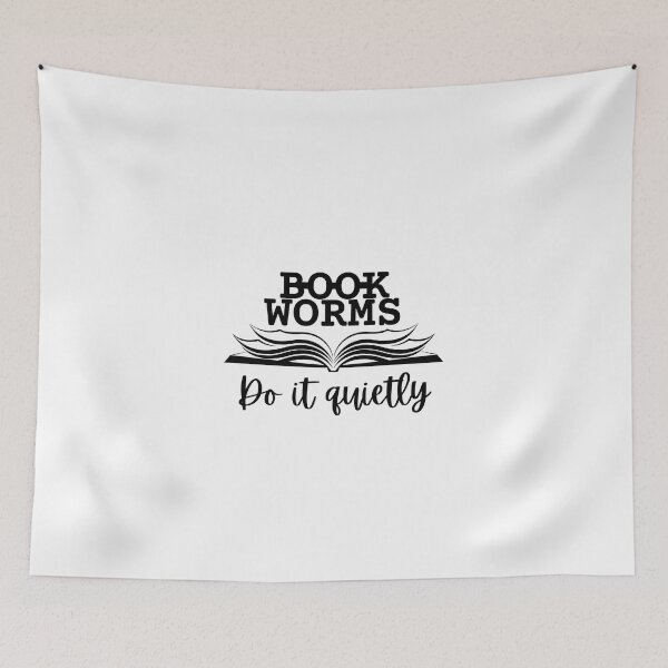Item preview, Bookworms do it quietly designed and sold by askthebookbug.