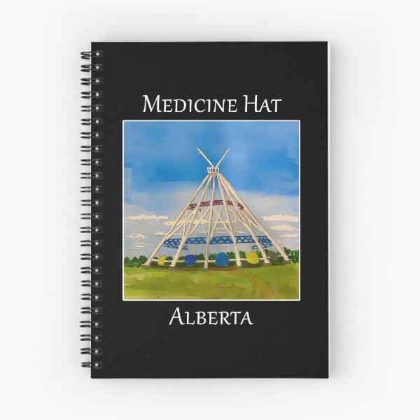 Item preview, SaamisTeePee Landmark in Medicine Hat Alberta Canada - WelshDesigns designed and sold by welshdesigns.