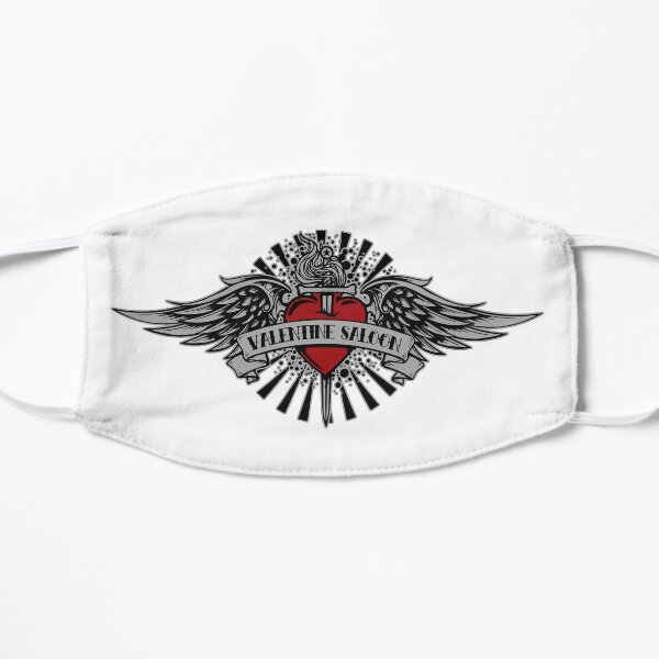 Valentine Saloon wings Flat Mask