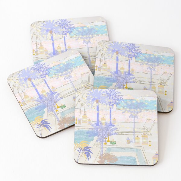 Item preview, Copy of Pool and palms, lanterns, water,  designed and sold by Sugar Wisdom .