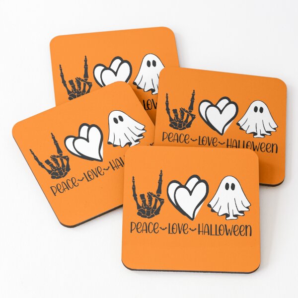 Item preview, PEACE LOVE HALLOWEEN  designed and sold by Lucy Merch.
