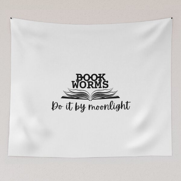 Item preview, Bookworms do it by moonlight designed and sold by askthebookbug.