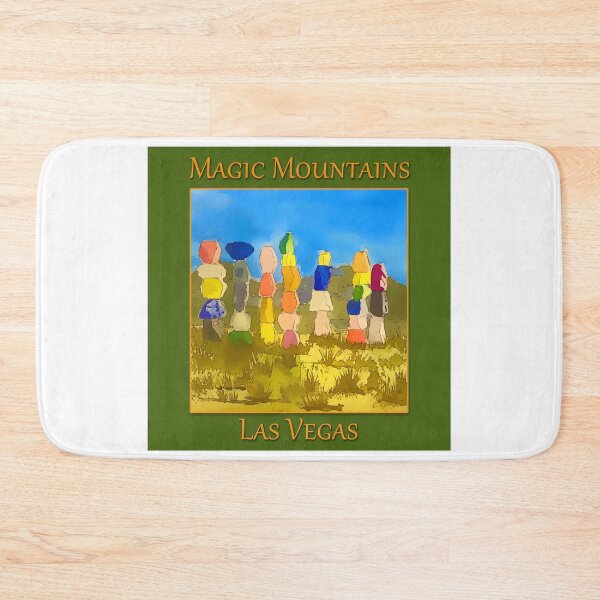 Item preview, Seven Magic Mountains outside Las Vegas Nevada - WelshDesigns designed and sold by welshdesigns.