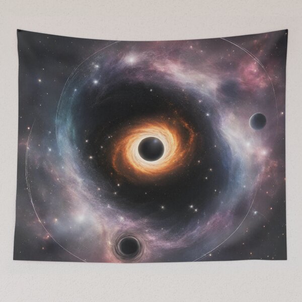 Item preview, Universe with stars and black hole designed and sold by thisPirate.