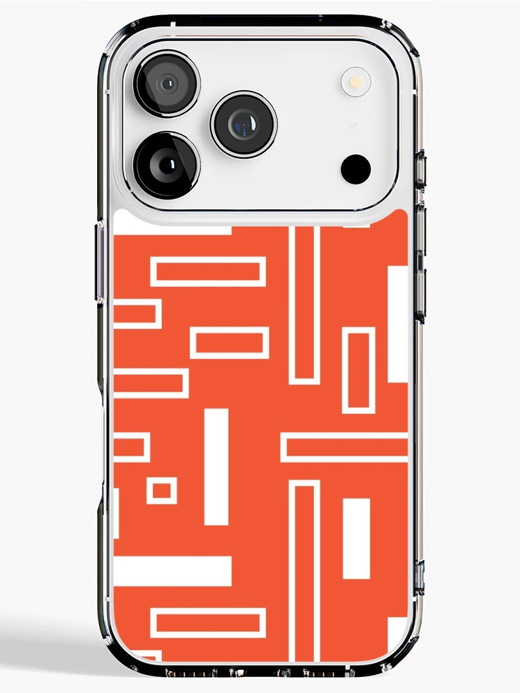 Thumbnail 1 of 5, iPhone Case, Rectangle Pattern designed and sold by svantevid.