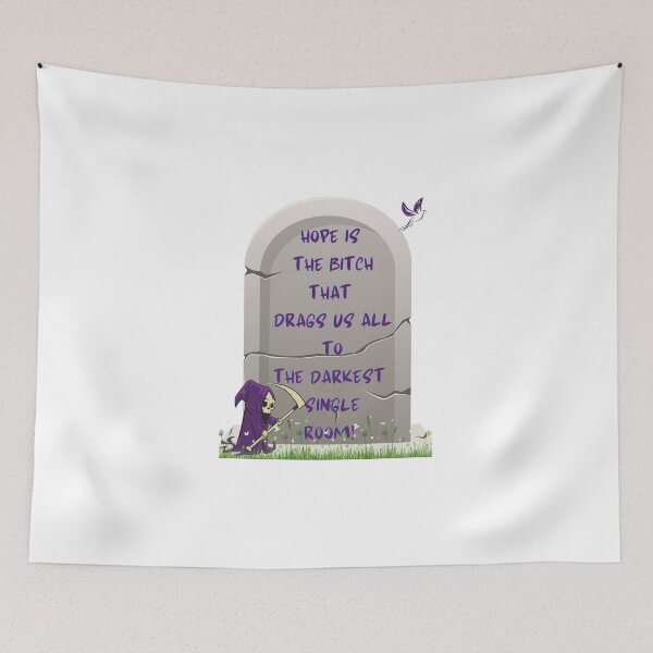 Item preview, HOPE IS THE BITCH designed and sold by SEFIKA7.