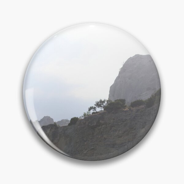 Item preview, The slope of the mountain in the haze, Ukraine designed and sold by LiubovAvdeeva.