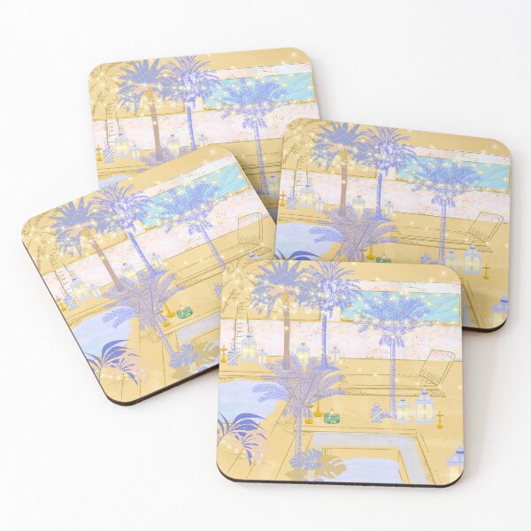 Item preview, Copy of Pool and palms, lanterns, water,  designed and sold by Sugar Wisdom .