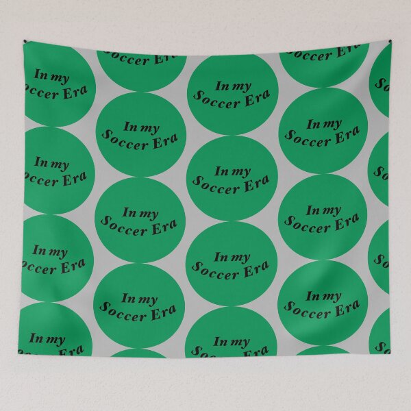 Item preview, soccer era designed and sold by bluemirrorball.