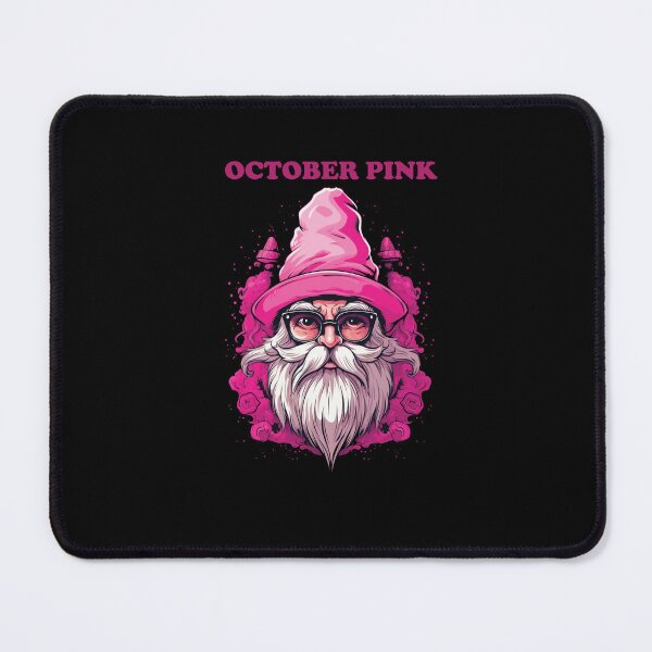 Item preview, Gnome breast cancer awareness design, October Pink design, pink Christmas designed and sold by Lactus.