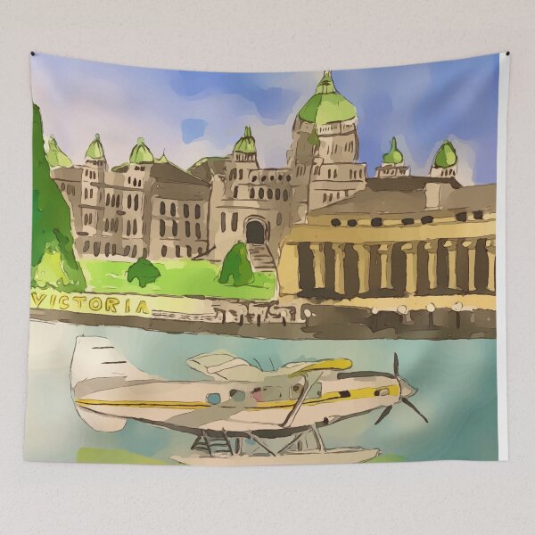 Item preview, Parliament Building and the Inner Harbour, Victoria British Columbia Canada - WelshDesigns designed and sold by welshdesigns.