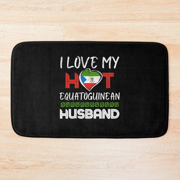Item preview, Funny Equatoguinean Husband Proud Wife designed and sold by Furahisha.