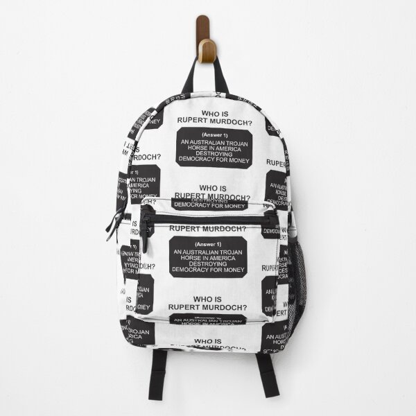 Item preview, Who is Rupert Murdoch: Answer 1 designed and sold by Politics-Corner.