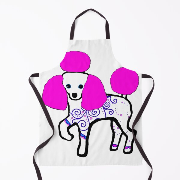 Item preview, Poodle Fanciness -- Pink designed and sold by Clare Wuellner.