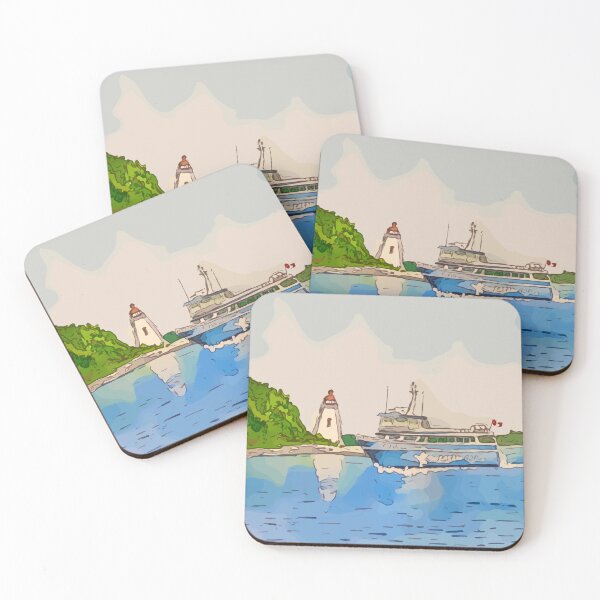 Item preview, Tobermory Big Tub Lighthouse and Glass Bottom Boat - WelshDesigns designed and sold by welshdesigns.