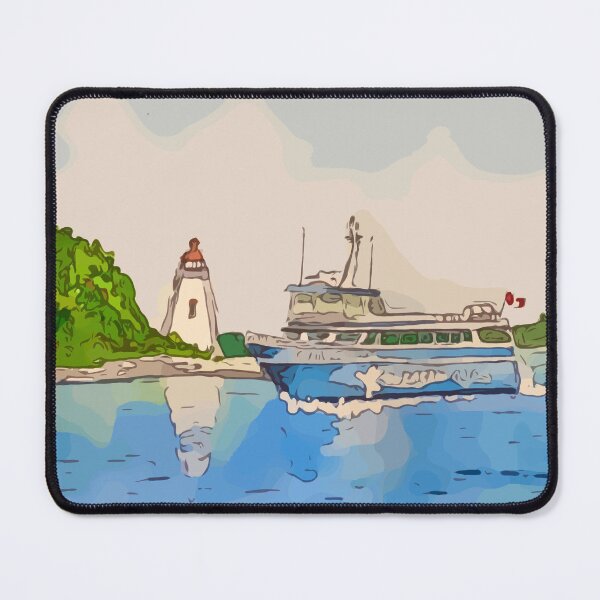 Item preview, Tobermory Big Tub Lighthouse and Glass Bottom Boat - WelshDesigns designed and sold by welshdesigns.