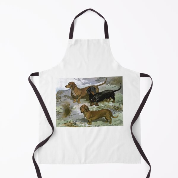 Item preview, Daschunds Vintage Dogs Chromolithograph Vero Shaw Dog Lover Gift designed and sold by ElegantTeaTime.