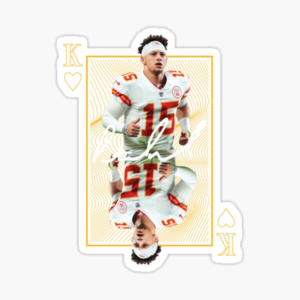 Patrick Mahomes Jersey Sticker for Sale by cbaunoch