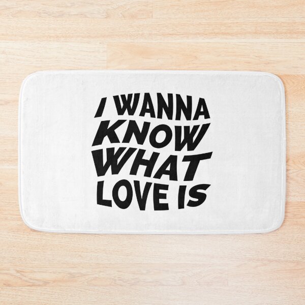 Item preview, I wanna know what love is I (black) designed and sold by didijuca.