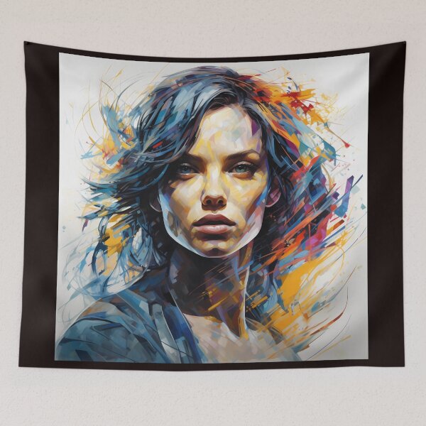 Item preview, "Katniss Everdeen: Cinematic Hyper-Realistic Portrait" designed and sold by ChamounVisual.