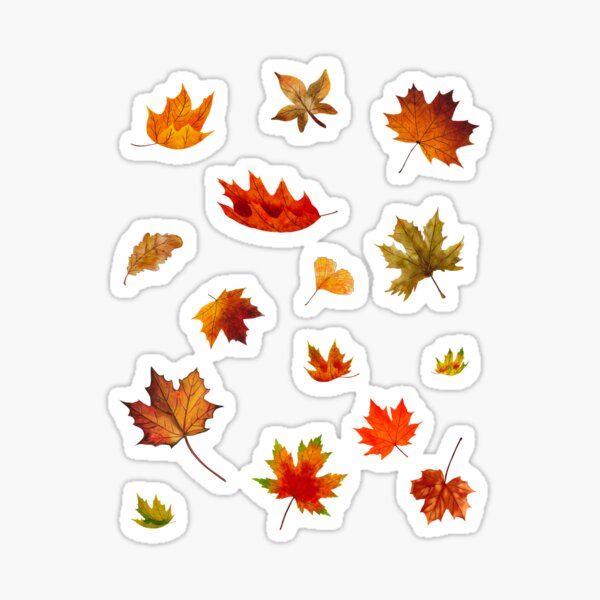 Item preview, Falling Autumn Leaves designed and sold by JoannaB-chART.