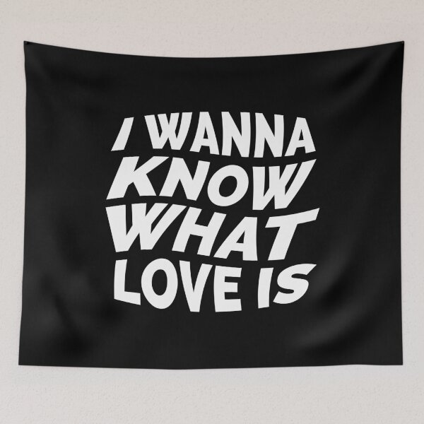 Item preview, I wanna know what love is I (white) designed and sold by didijuca.