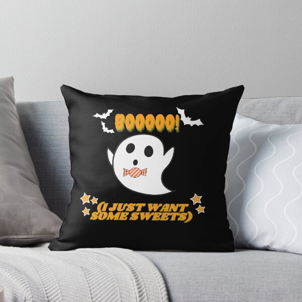 Item preview, Funny Halloween Ghost - I just want some sweets designed and sold by SzymonC000zyArt.